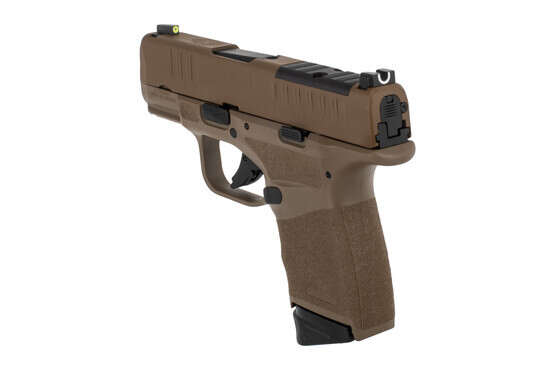 Springfield Armory FIRSTLINE Hellcat Micro-Compact OSP 9mm Pistol in FDE